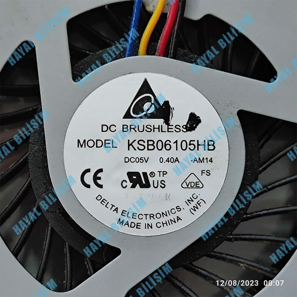 2.EL - Orjinal Asus N53 N53SV N53JF N53JG N53JL N53JN N53SM N53S Notebook Cpu Fan Bakır Soğutucu - 13N0-L3A0101