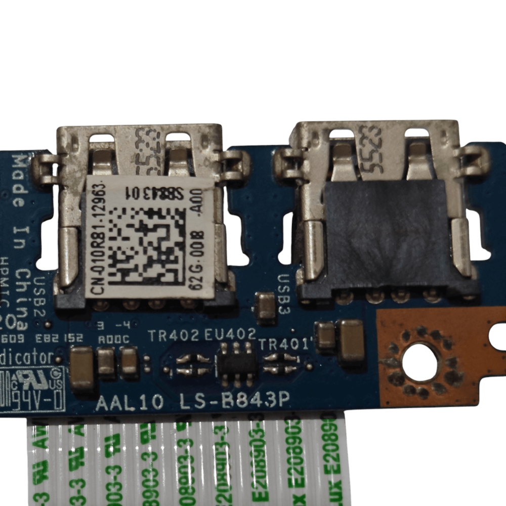 2.EL - Orjinal Dell Inspiron 15 5458 15 5555 15 5558 15 5758 15 5559 Notebook Usb Ses Audio Kart