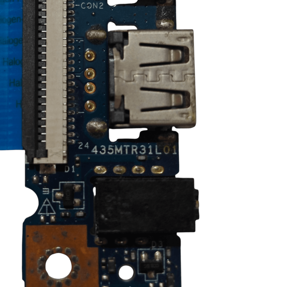 2.EL - Orjinal Dell Inspiron 15 5458 15 5555 15 5558 15 5758 15 5559 Notebook Usb Ses Audio Kart