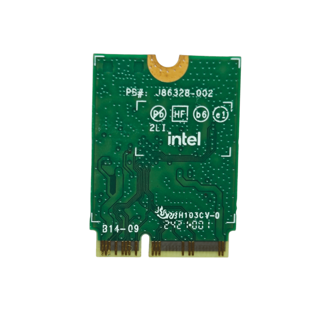 2.EL - Intel Wi-Fi 6 AX201NGW 802.11ax 5GHz 3000 Mbps Bluetooth 5.1 Notebook WiFi Card