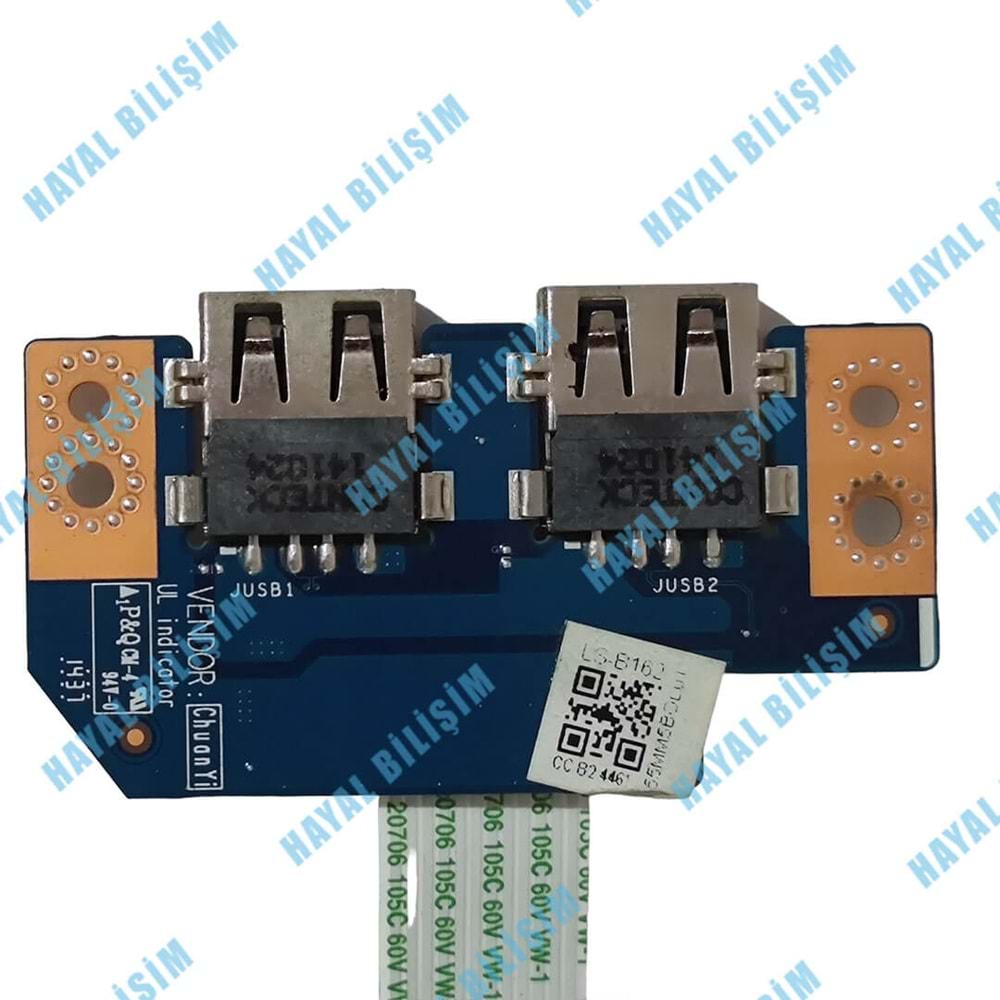 ** 2.EL - Orjinal Acer Aspire E5-511 E5-521 E5-531 E5-551 E5-571 V3 572 Z5WAH Notebook Usb Kart - LS-B162P