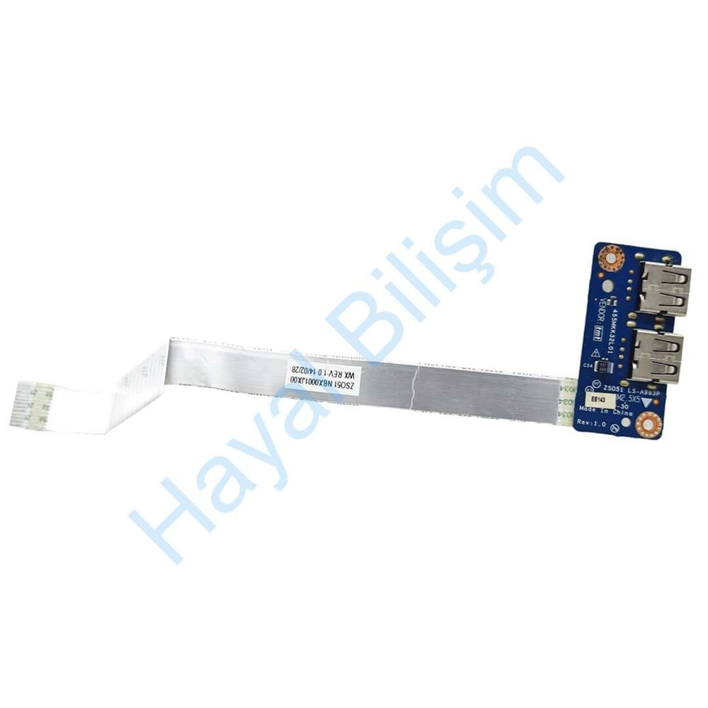 2.EL - Orjinal Hp Pavilion 15-R 15-G 250 G3 Notebook Usb Kart