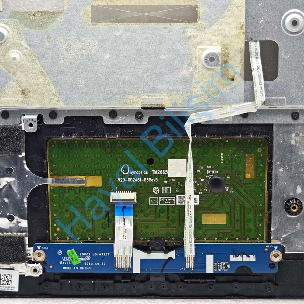 2.EL - Defolu Orjinal Hp Pavilion 15-G 15-R 15-H 250 G3 255 G3 256 G3 TPN-117 Notebook Klavye Üst Kasa