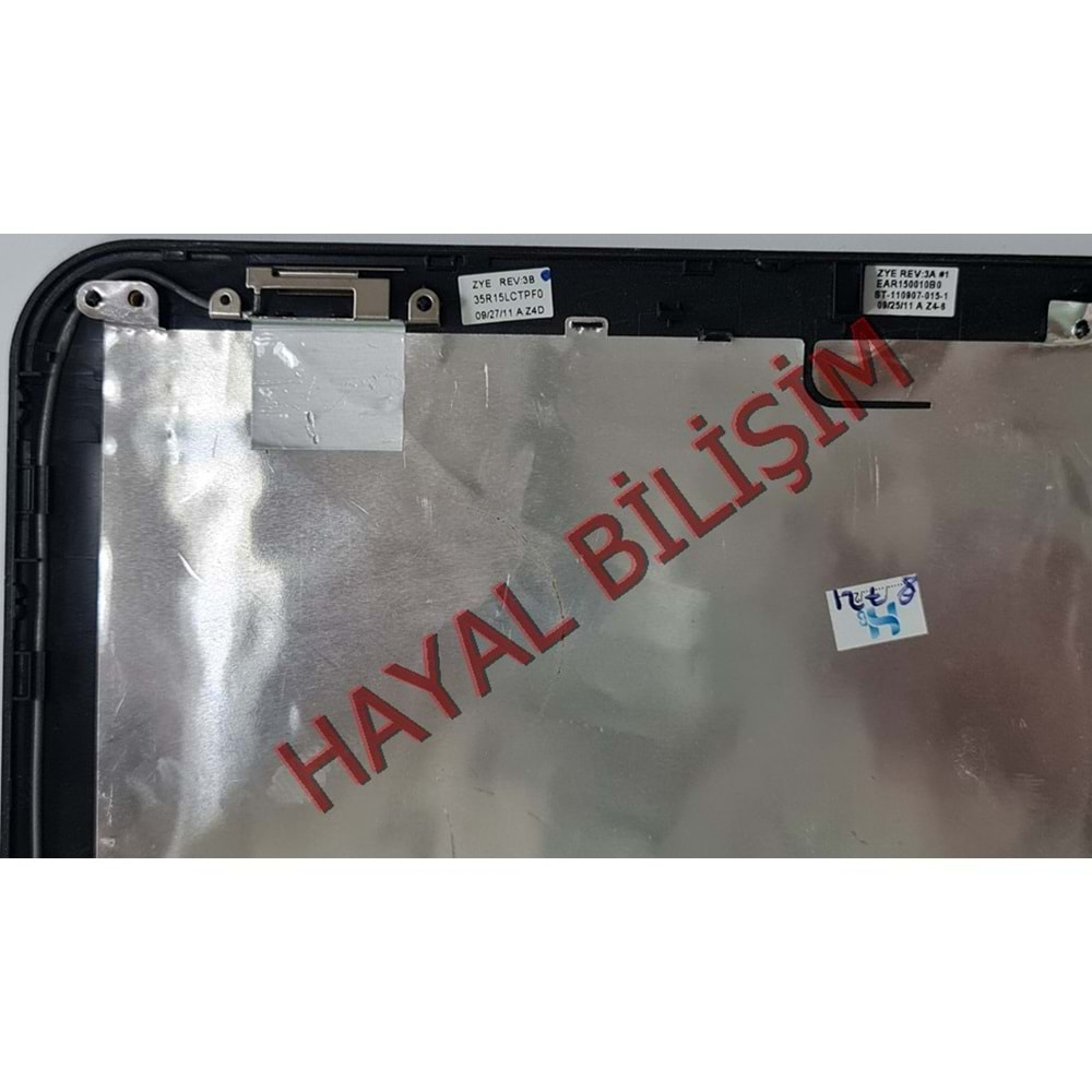 2.EL - Orjinal HP G6 G6-1000 R15 Notebook Ekran Arka Kapak Lcd Cover - 35R15LCTPF0