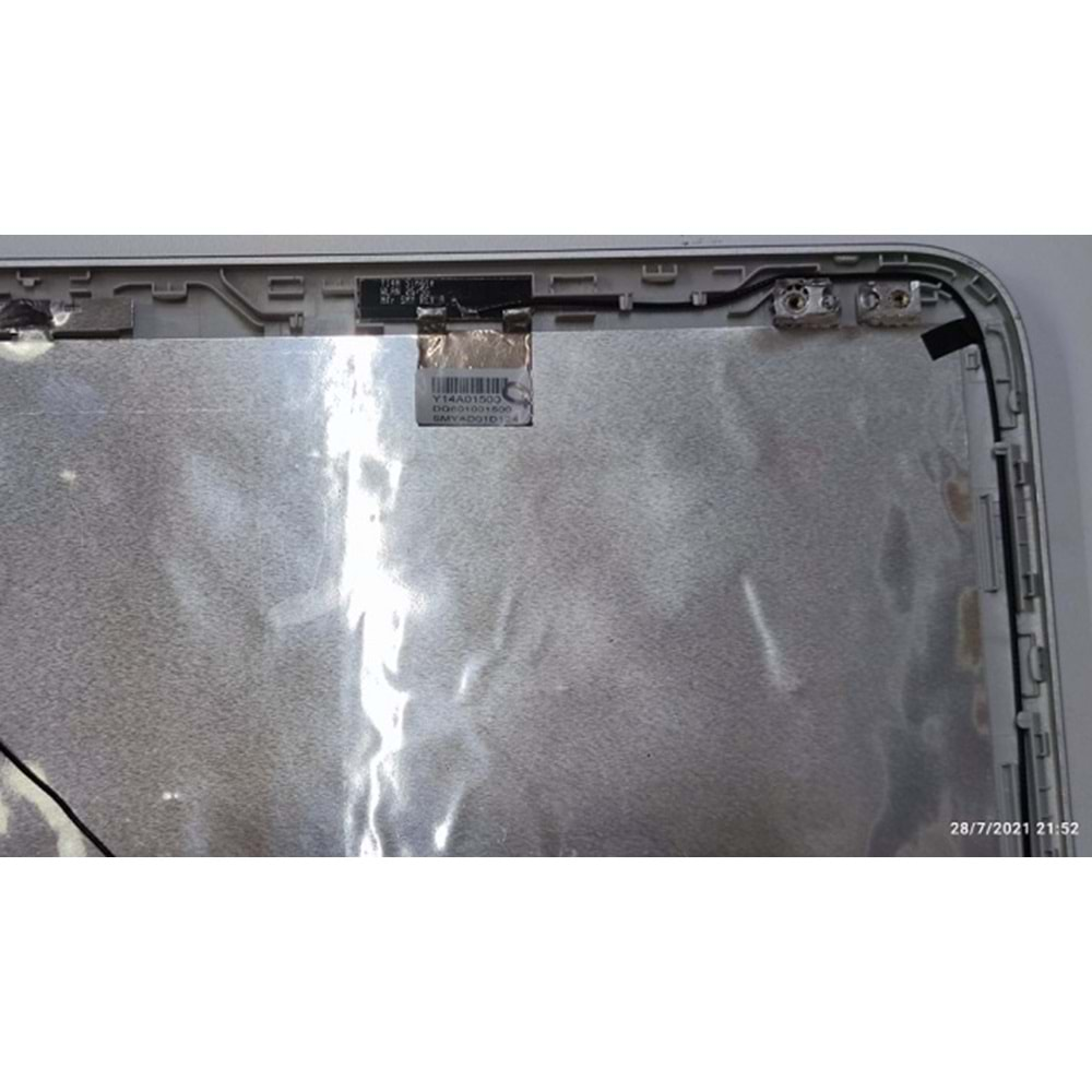 2.EL - Orjinal Hp Pavılıon 15-P 15P 15-P220NT Serisi Gri Ekran Arka Kapak Lcd Cover - EAY1400505A