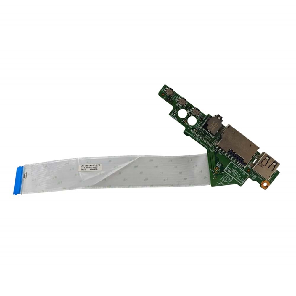 2.EL - Orijinal Lenovo Yoga 500-14ISK 80R5 Notebook Usb Ses Sd Kart Okuyucu Kart