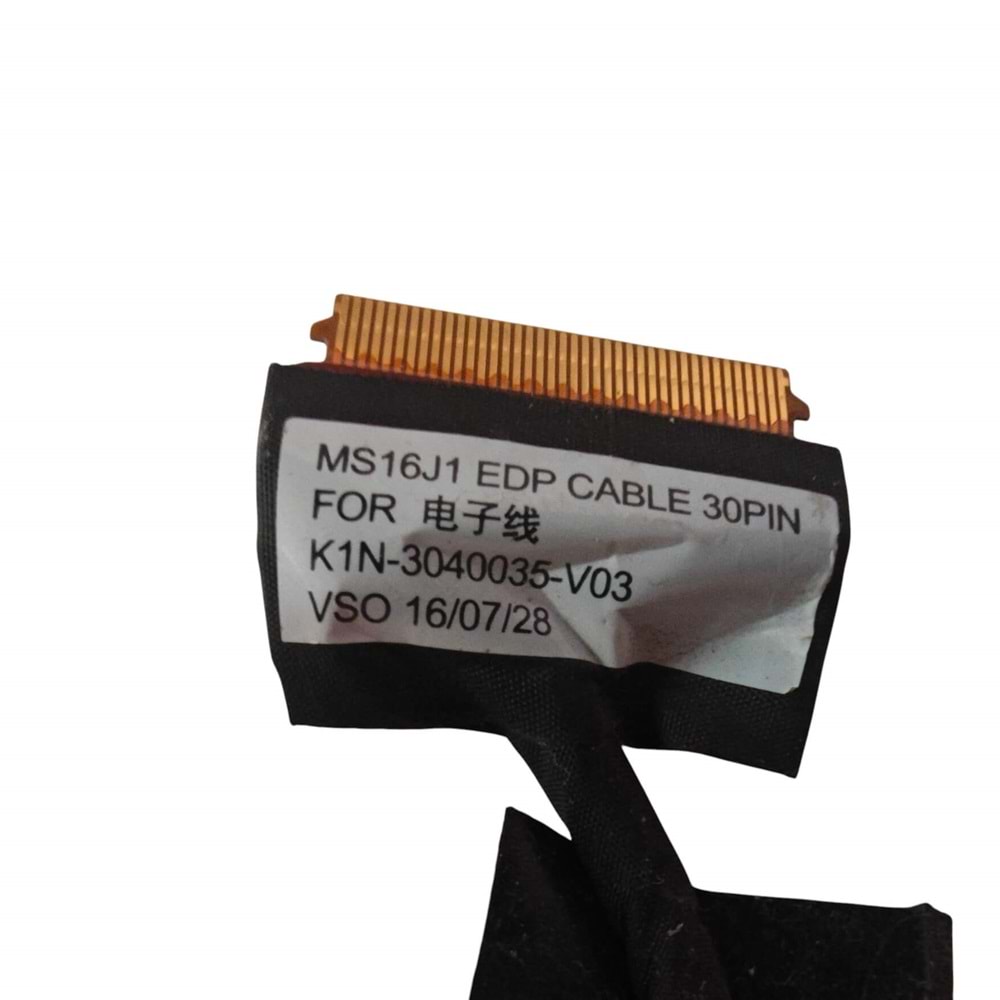 2.EL- Orjinal Msı GE62 PE60 CR62 PL60 6QD MS16J1 MS-16J5 MS-16J4 Notebook Ekran Lvds Data Flex Kablo