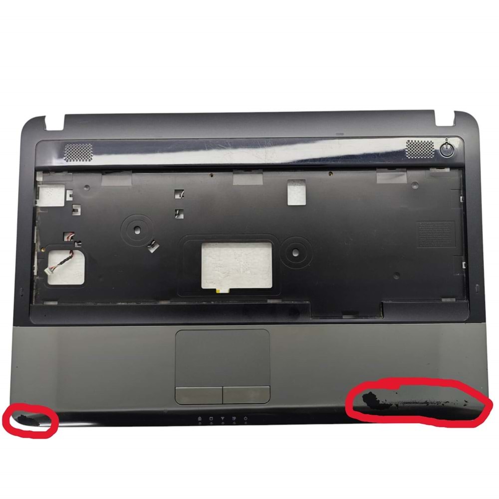 2.EL - Orjinal Defolu Samsung NP-R540 NP-RV510 NP-R538 NP-R525 Notebook Klavye Üst Kasa + Hoparlör