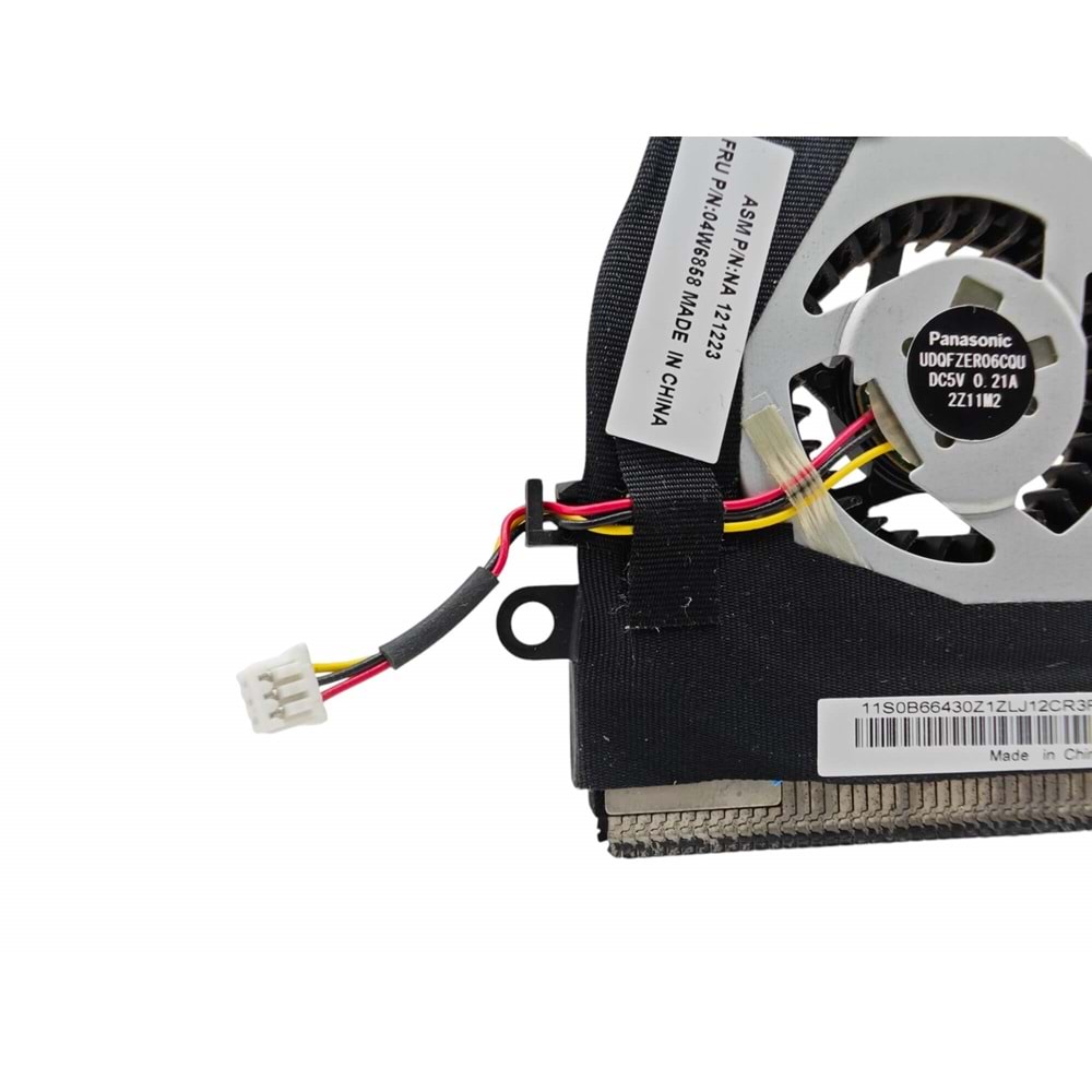 2.EL - Orjinal Lenovo Thinkpad X131 E120 E125 X121 X130 Notebook Cpu Fan Bakır Soğutucu