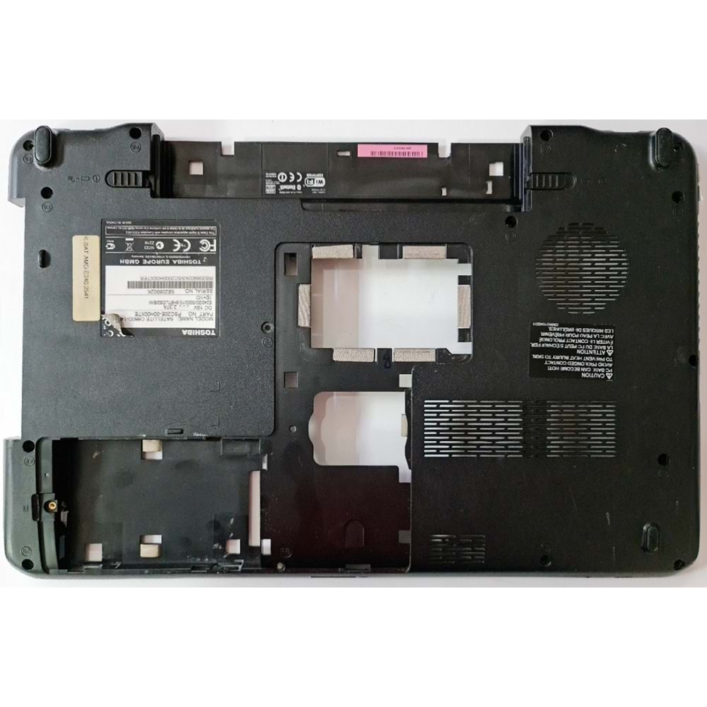 2.EL - Orjinal Toshiba Satellite C660 C660D C665 C665D Serisi Notebook Alt Kasa - AP0IK000100 K000115660