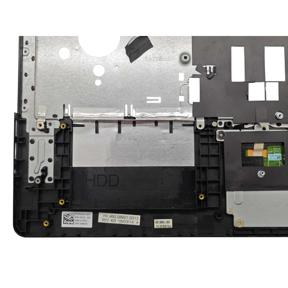 2.EL - Defolu Orjinal Dell İnspiron 15 3000 3551 3552 3553 3558 P47F Notebook Klavye Kasa