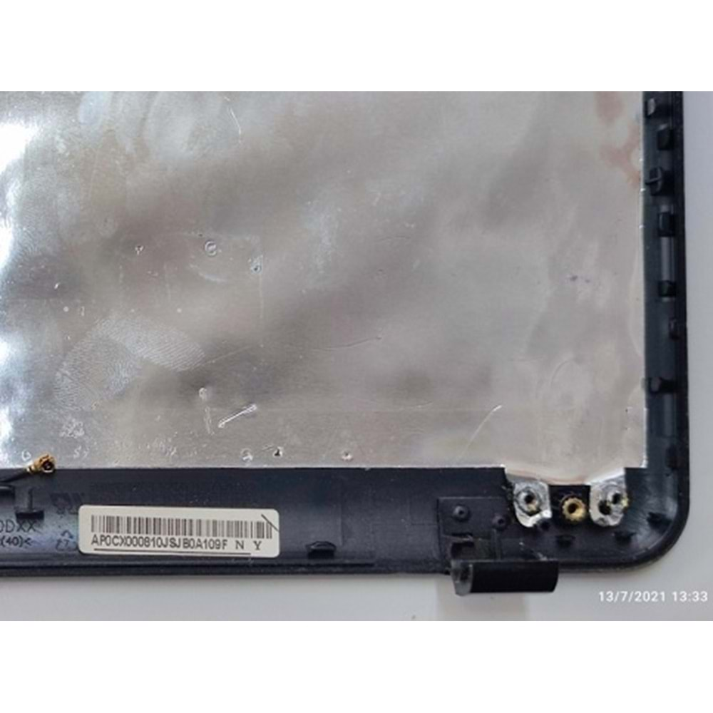 2.EL - Toshiba Satellite A660 A660D A665 A665D Notebook Ekran Arka Kapak Lcd Cover - AP0CX000810 K000104480