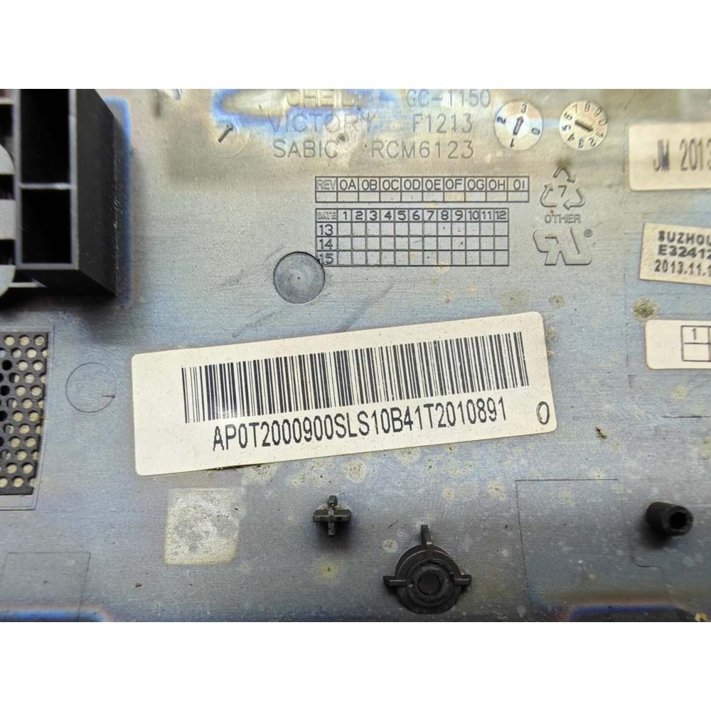 2.EL - Orjinal Lenovo İdeapad Z510 20287 Notebook Alt Kasa