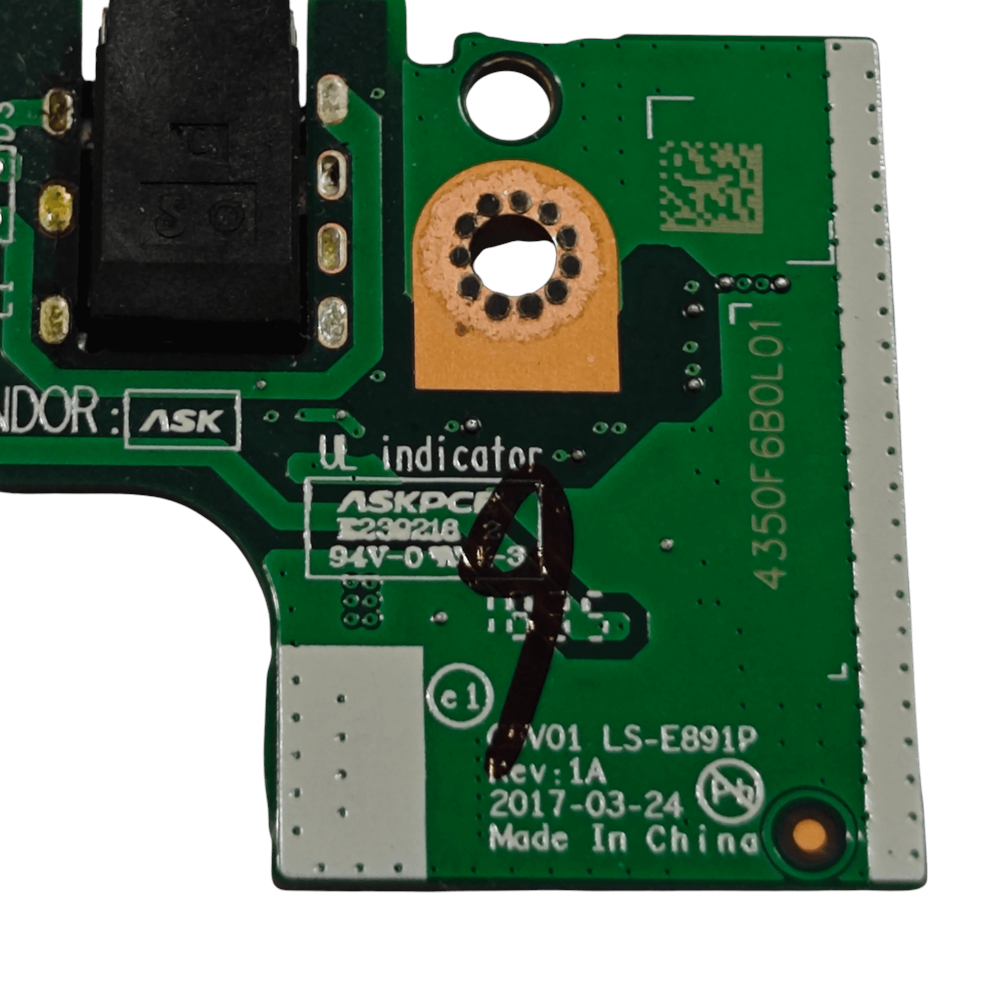 2.EL - Orjinal Acer Aspire A515-51 A515-51G A315-53 Notebook Usb Ses Kart