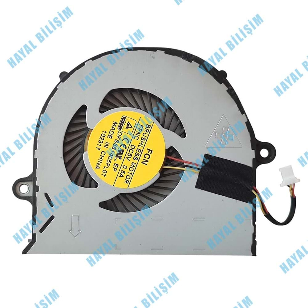 2.EL - Orjinal Acer E15 E5-571 E5-521 E5-523 E5-575 V3-572 Notebook Cpu Fan - FCN47ZQ0FATN00