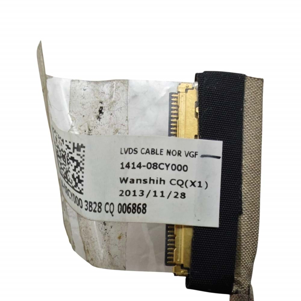 2.EL - Orjinal Toshiba Satellite P50-A S50-A L50-A Notebook Lcd Ekran Data Flex Kablo