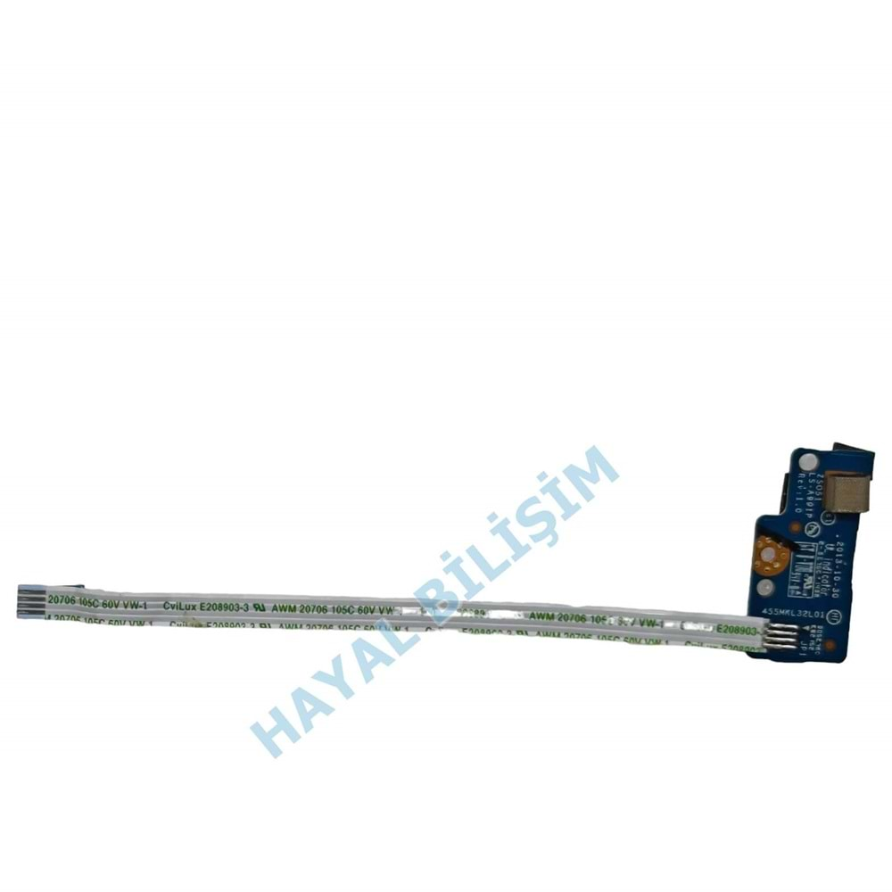 Orjinal Çıkma Hp 15-G 15-R 15-H 15-T 250-G3 255-G3 Notebook Açma Kapama Power Tetik Kartı