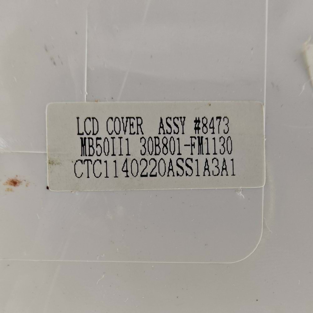 2.EL - Orjinal Casper Nirvana MB50 MB55 Serisi Beyaz Ekran Arka Kapak Lcd Cover