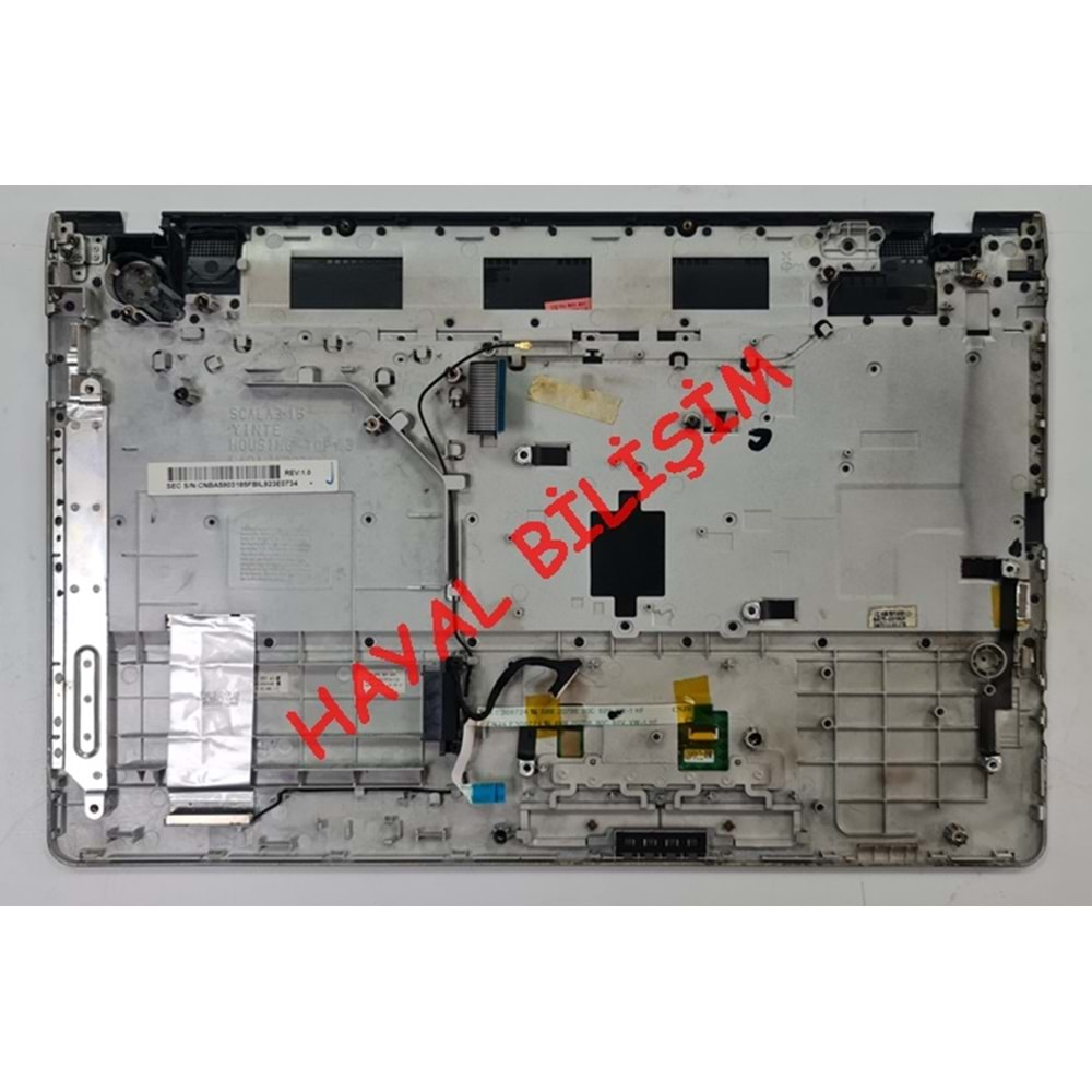 2.EL - Orjinal Samsung NP300E5A NP300E5C NP305E5A NP3530EC Notebook Klavyeli Üst Kasa Füme - BA75-03590F