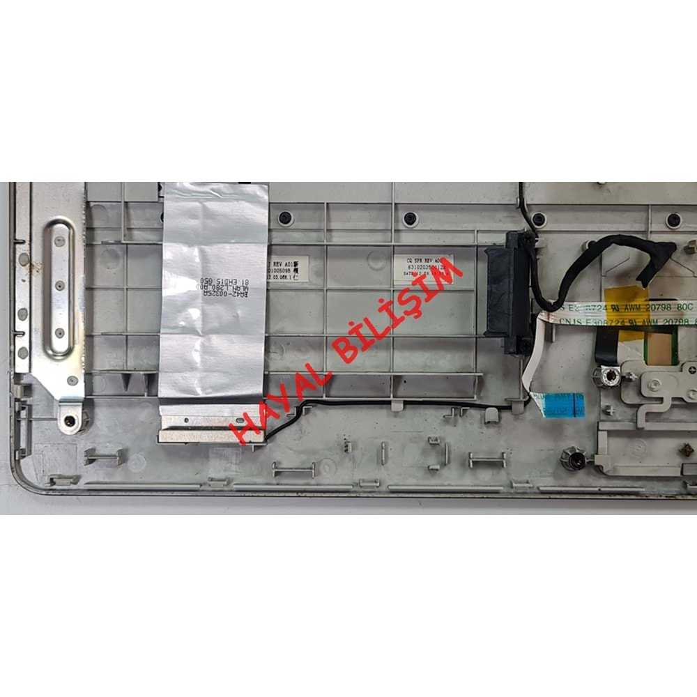 2.EL - Orjinal Samsung NP300E5A NP300E5C NP305E5A NP3530EC Notebook Klavyeli Üst Kasa Füme - BA75-03590F