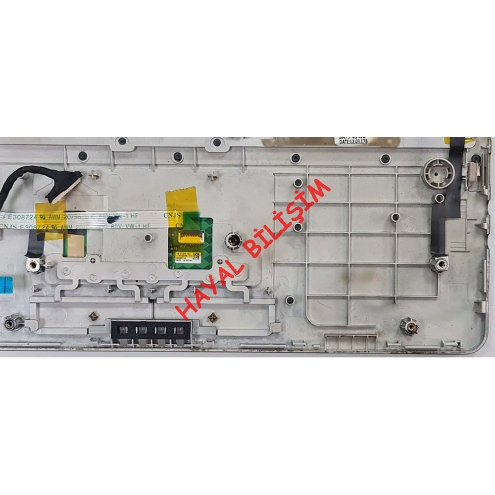 2.EL - Orjinal Samsung NP300E5A NP300E5C NP305E5A NP3530EC Notebook Klavyeli Üst Kasa Füme - BA75-03590F