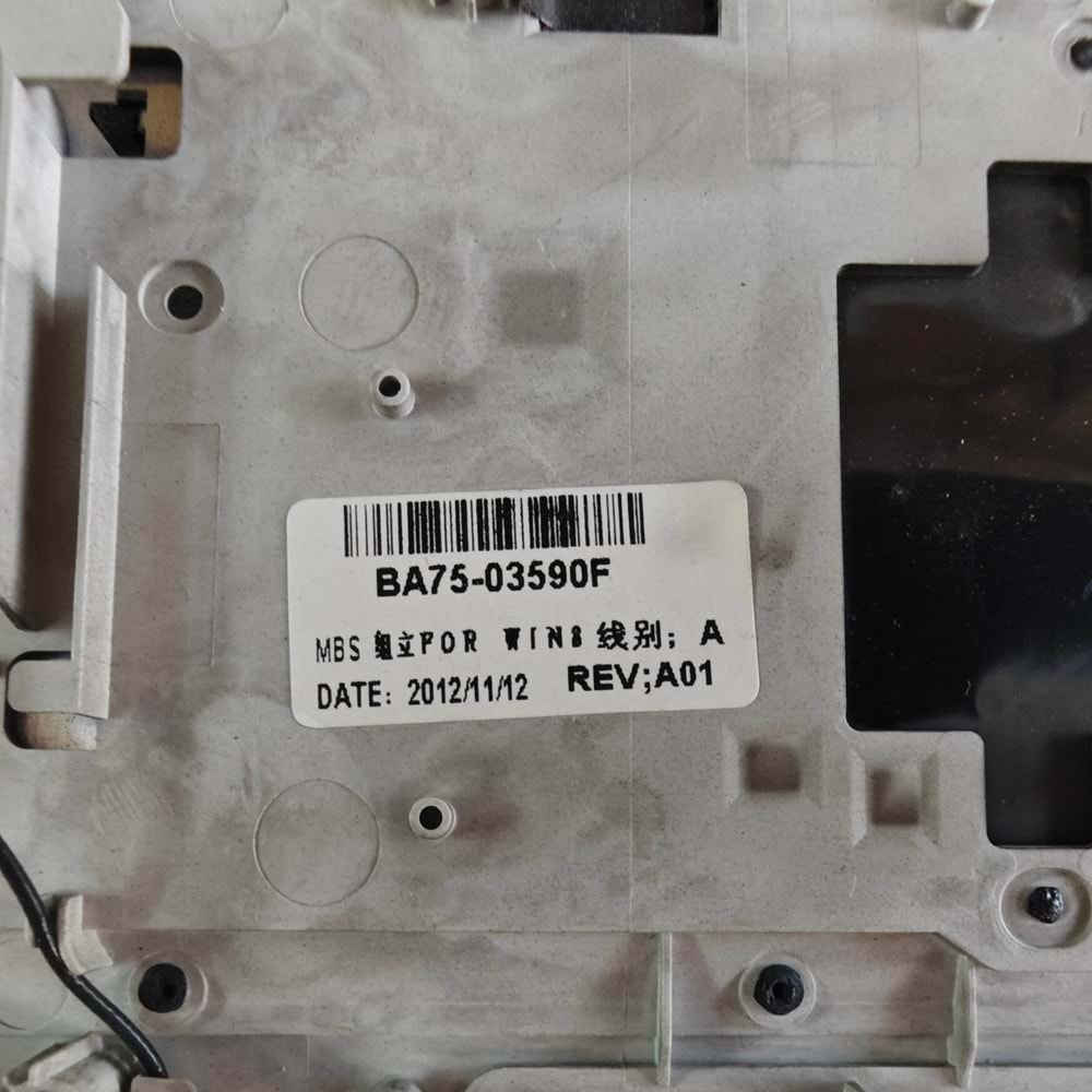 2.EL - Orjinal Samsung NP300E5A NP300E5C NP305E5A NP3530EC Füme Notebook Klavyeli Üst Kasa