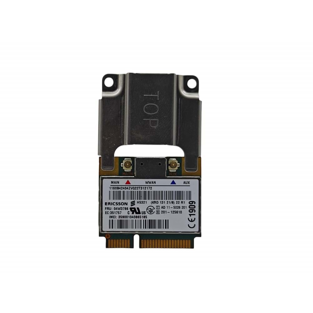 2.EL - Orjinal Ericsson H5321 Kablosuz Wifi Kart - 04W3786