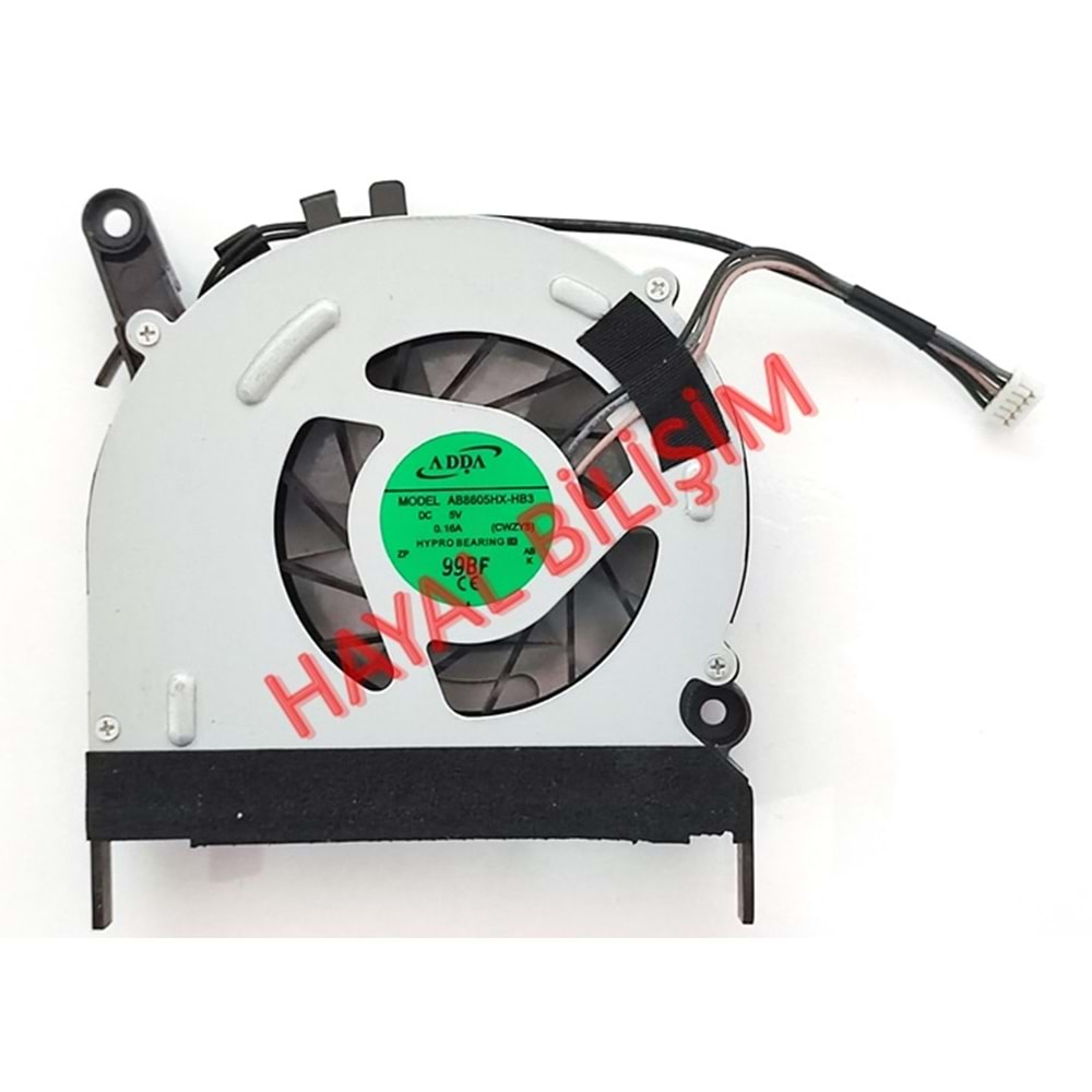 + HYL - Acer Aspire 7230 7530 7630 7730 5 Pin Notebook Cpu Fan - AB8605HX-HB3 CWYZ5