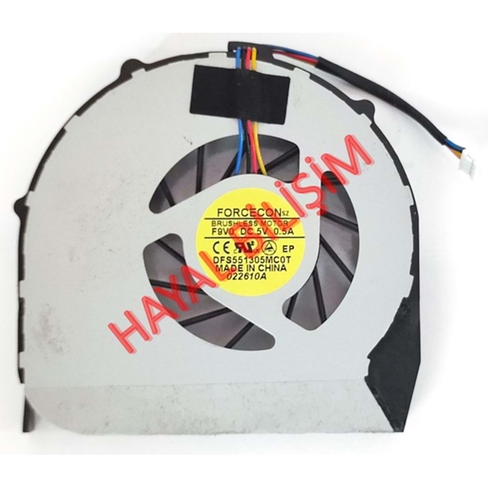 + HYL - Acer Aspire TJ75 VERSIYON 1 5340 5340G 5542 5542G 5740 4 Pin Notebook Cpu Fan - MG60090V1-B010-S99