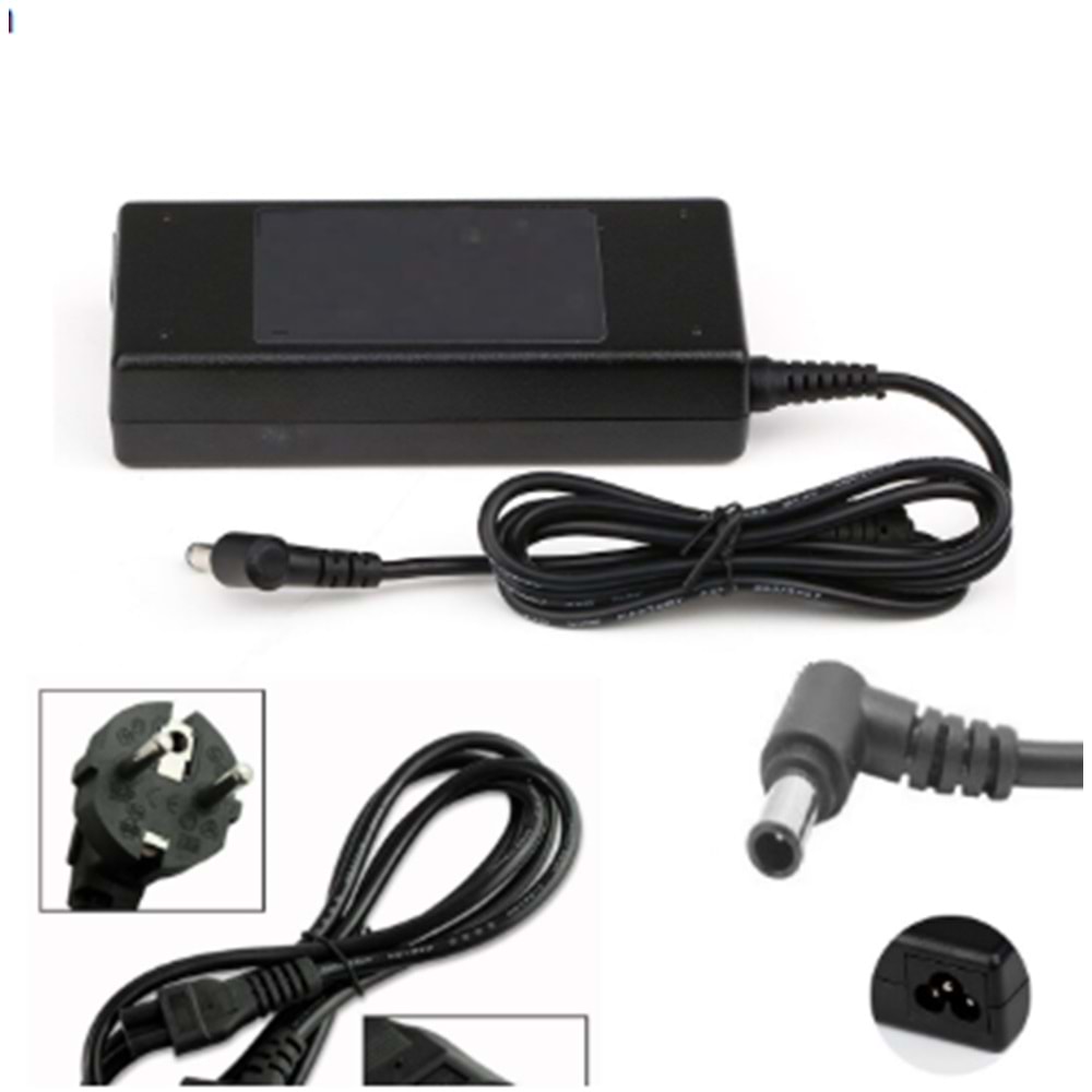 ++ 2. EL ORJİNAL - Sony 19.5V 3.9A 6.5mm*4.4mm ADP -75UB Notebook Adaptörü