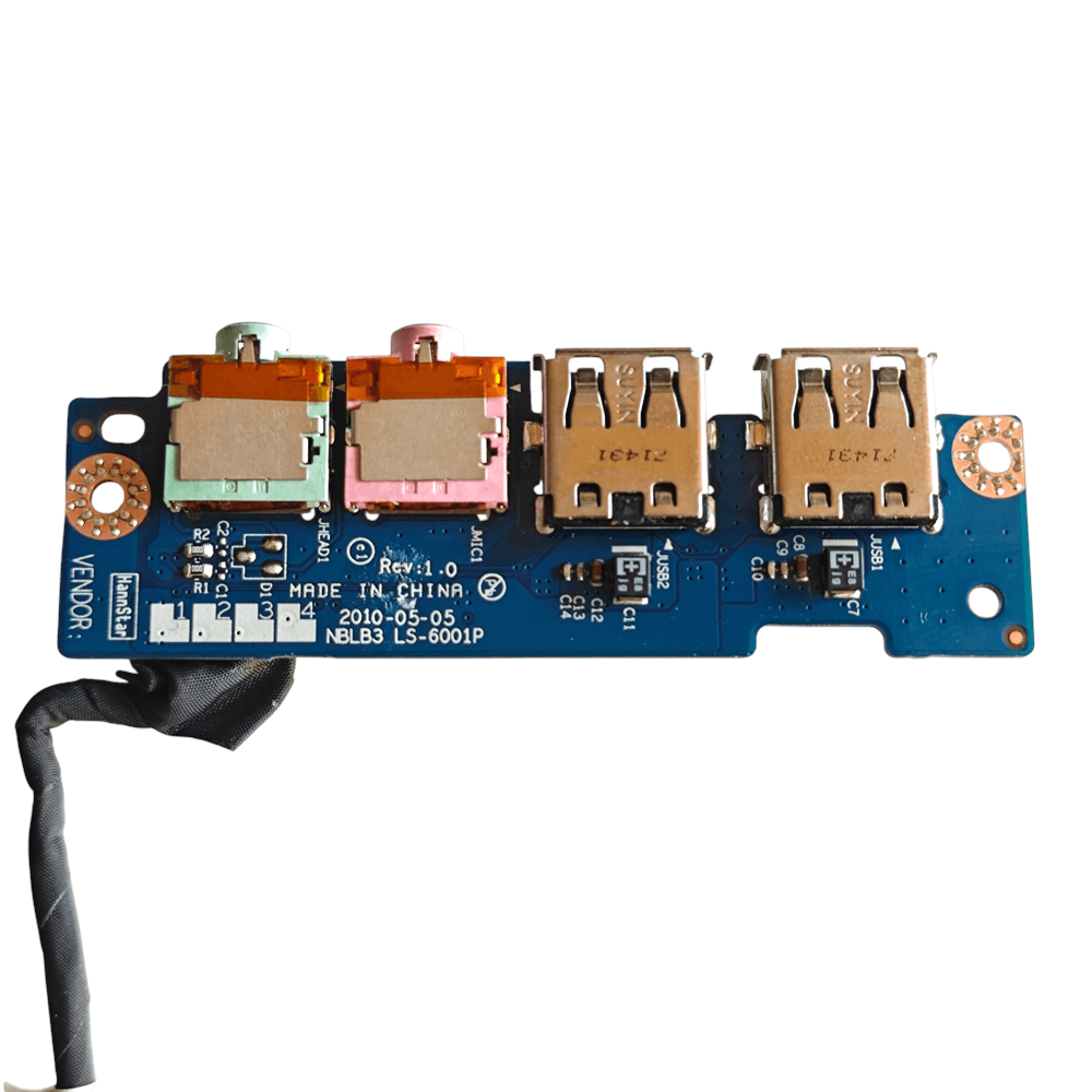 2.EL - Orjinal Exper Karizma NRL1E NBLB3 NBLB2 BLB3 Notebook Usb Ses Kart