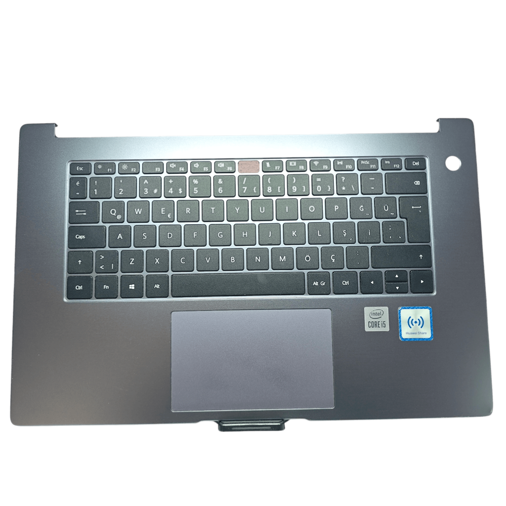 2.EL - Orijinal Huawei MateBook BOB-WAH9 BOD-WFH9 BOD-WDH9 Notebook Klavye Dahil Üst Kasa