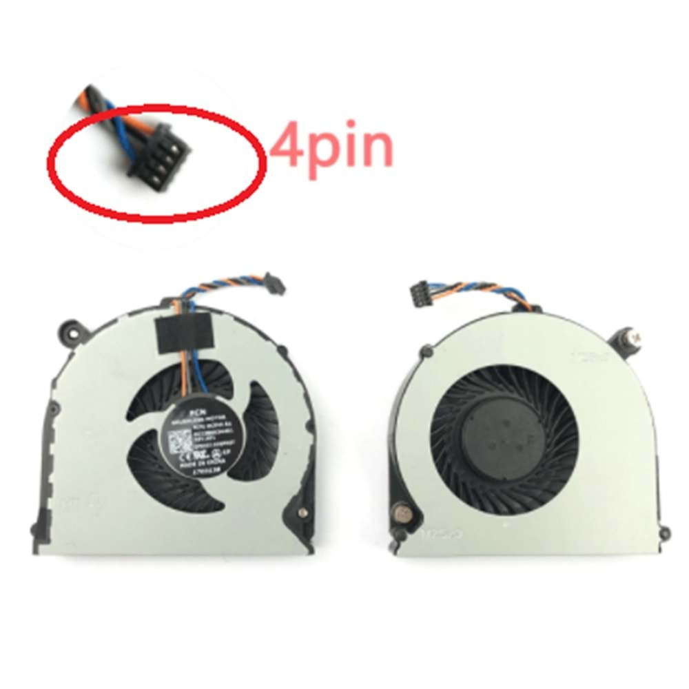 + HYL - HP PROBOOK 650 G1 655 G1 640 G1 645 G1 4 Pin Soğutucu Cpu fan