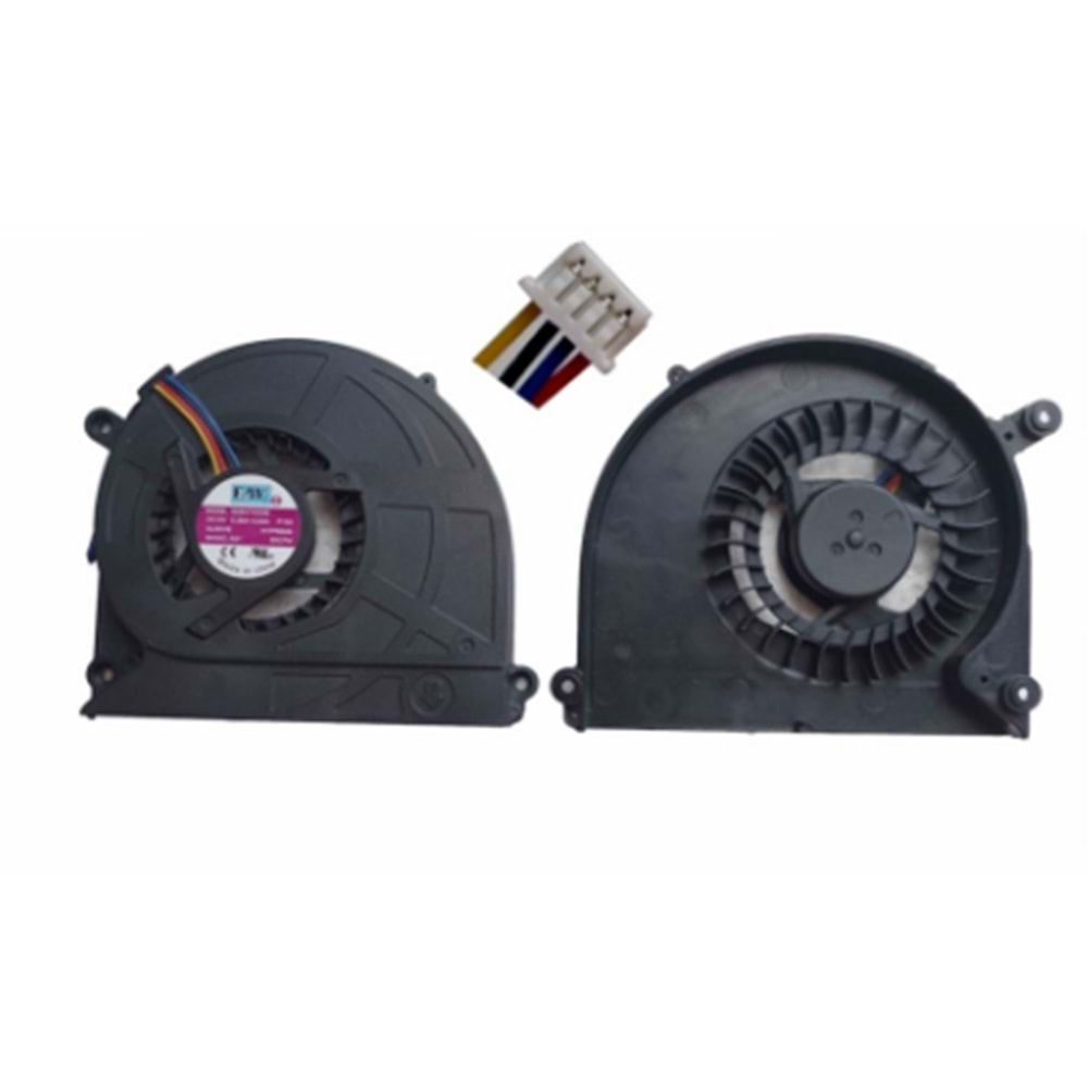 + HYL - ASUS K40 K40AB K40IN K50AB K50AD K60, ASUS K70C X5D X5DI X5DC X5DAF X5 CPU FAN - 4PİN