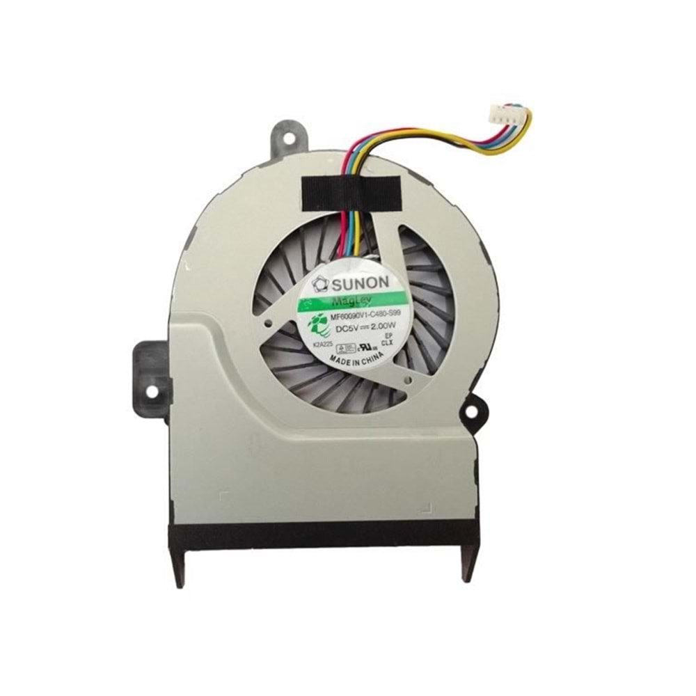 + HYL - ASUS K55 K55A K55X X55V X55A X55C X55U X55VD X45C V.1 CPU FAN -4 PİN 10mm