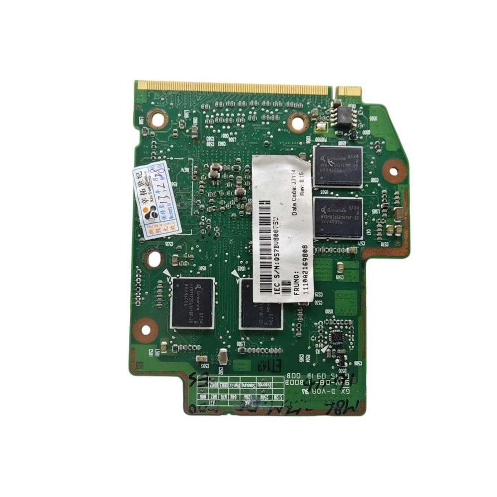 2.EL - Orjinal Toshiba A205 A305 A315 A300 256 MB Notebook Harici Ekran Kartı