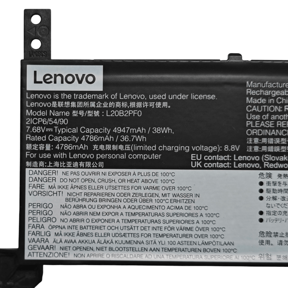2.EL - Orjinal Lenovo IdeaPad 3 L20B2PF0 L20C2PF0 L20D2PF0 L20L2PF0 L20M2PF0 Notebook Batarya