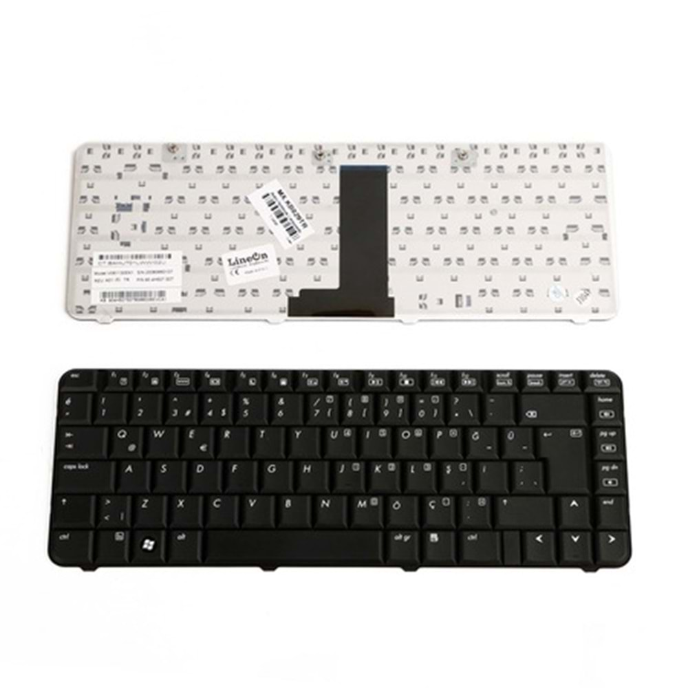 HYLHP105KLV - Hp Compaq CQ50 Hp Pavilion G50 Türkçe Notebook Klavye - NSK-H540T 486654-141 9J.N8682.40T V061130EK1 90.4H507.S0T