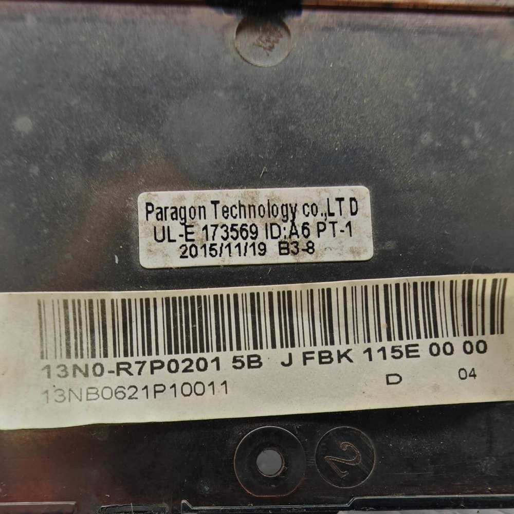 2.EL - Orjinal Asus X554 X555 X555L X555LJ X555LA Notebook Ram Kapak