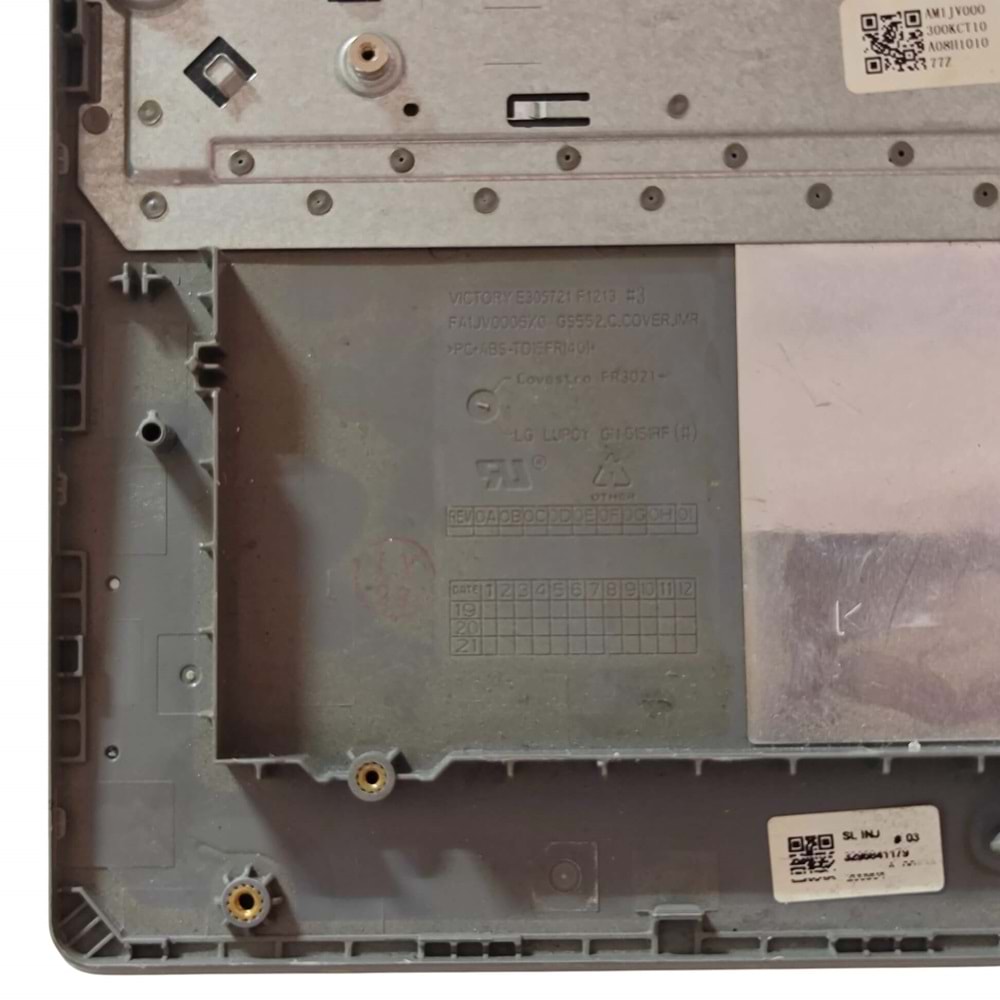 2.EL - Orjinal Lenovo IdeaPad 3-15ADA05 3-15ARE05 3-15IML05 3-15IIL05 3-15IGL05 3-15ITL05 Gümüş Notebook Klavye Üst Kasa Palmrest Case