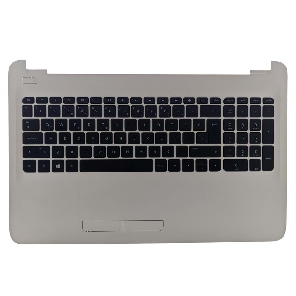 2.EL - Orjinal HP Pavilion 15-AC 15-AF 15-AY 250-G4 250 G5 255-G4 256-G4 Beyaz Notebook Klavyeli Üst Kasa
