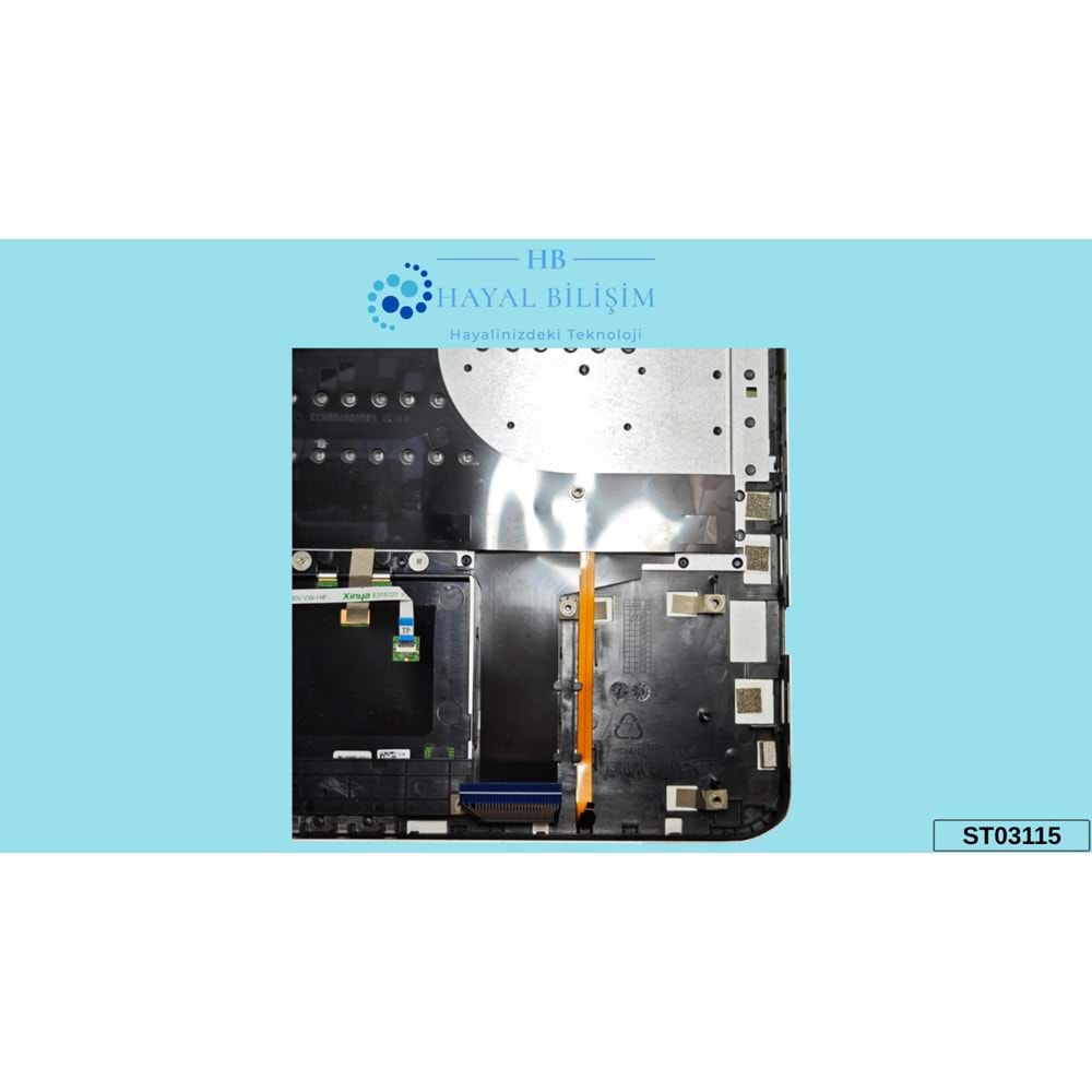 2.EL - Orjinal Asus N552 N552V N552VW Notebook Işıklı Klavyeli Üst Kasa