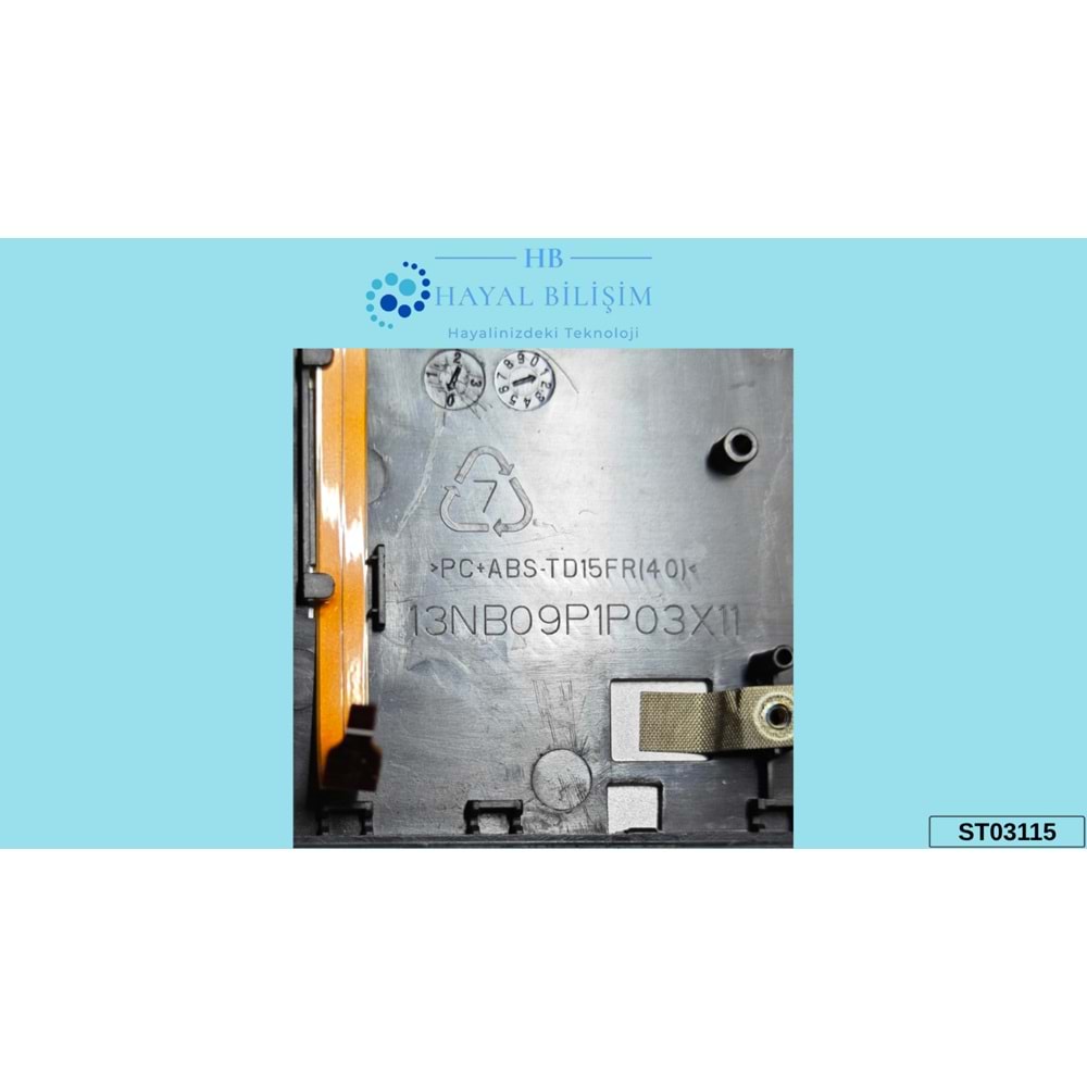 2.EL - Orjinal Asus N552 N552V N552VW Notebook Işıklı Klavyeli Üst Kasa