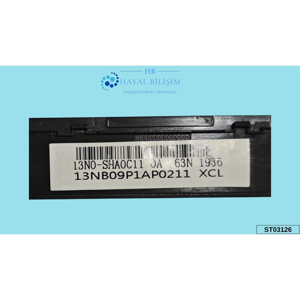 2.EL - Orjinal Asus N552 N552V N552VW Notebook Ekran Ön Çerçeve Lcd Bezel