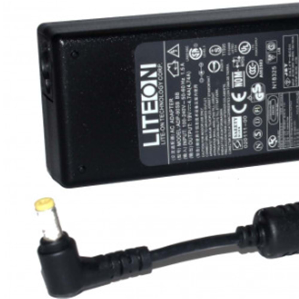 ++ 2. EL - Orijinal Liteon 19V 4.74A 5.5 mm*1.7 mm Notebook Laptop Adaptör Şarj Aleti PA-1900-32
