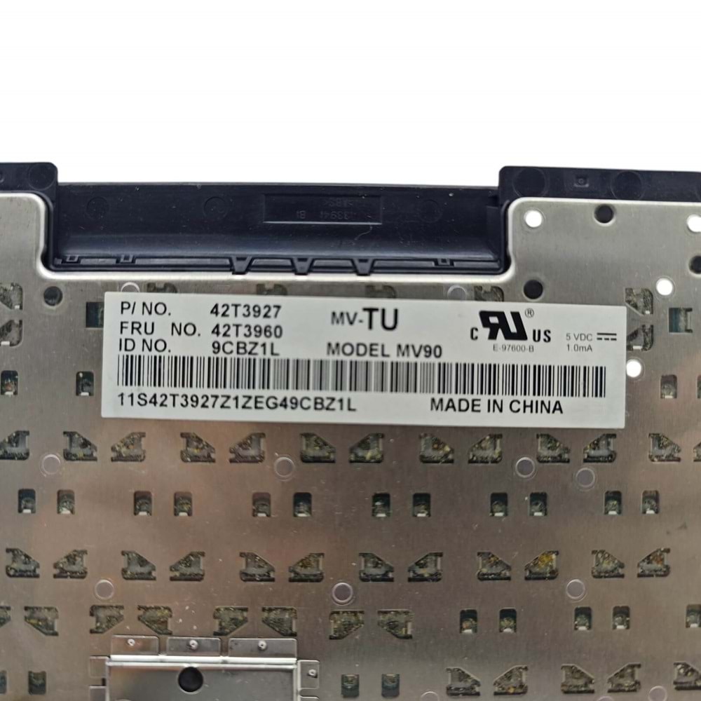 2.EL - Orjinal Lenovo ThinkPad R60 R61 T60 T61 T400 R500 Z60 Z61 Türkçe Notebook Klavye