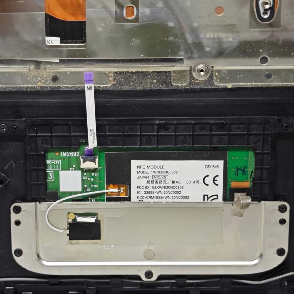 2.EL - Orjinal Sony Vaio Fit 15A SVF15A Notebook Klavye Dahil Üst Kasa