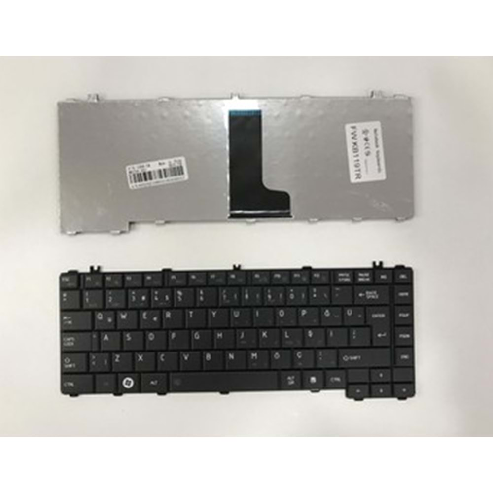 HYLTS115KLV- Toshiba Satellite C600 C600D C605D C630 C630D C635 C635D C640 C640D C645 C645D L600 L600D L605 L605D L630 L630D L635 L635D L640 L640D L645 L645D L700 L700D L730 L730D L735 L735D L740 L740D L745 L745D Klavye Tuş Takımı Siyah Türkçe NKL51