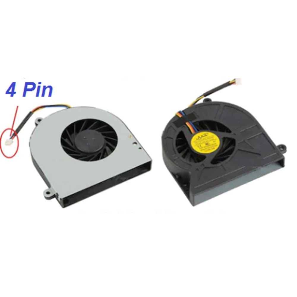 HYL-Toshiba Satellite C650 C655 C660 L650 4 Pin Cpu Fan