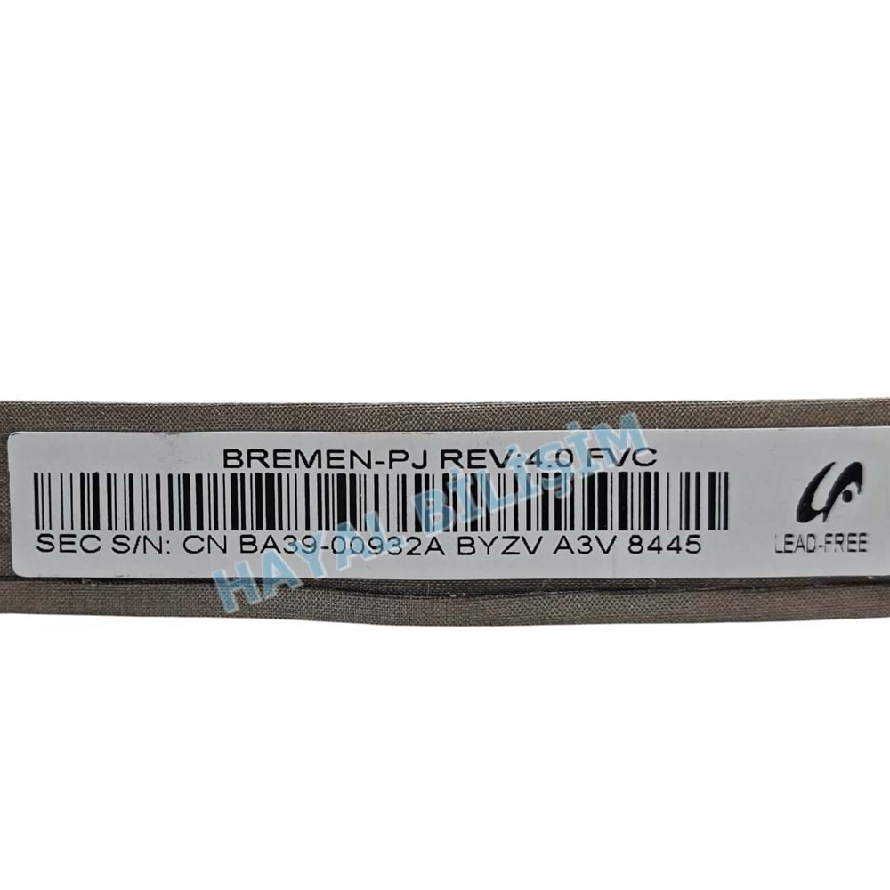 Orijinal Çıkma Samsung R523 R525 R528 RV510 R510 R530 R538 R540 R580 Notebook Ekran Lvds Flex Data Kablosu